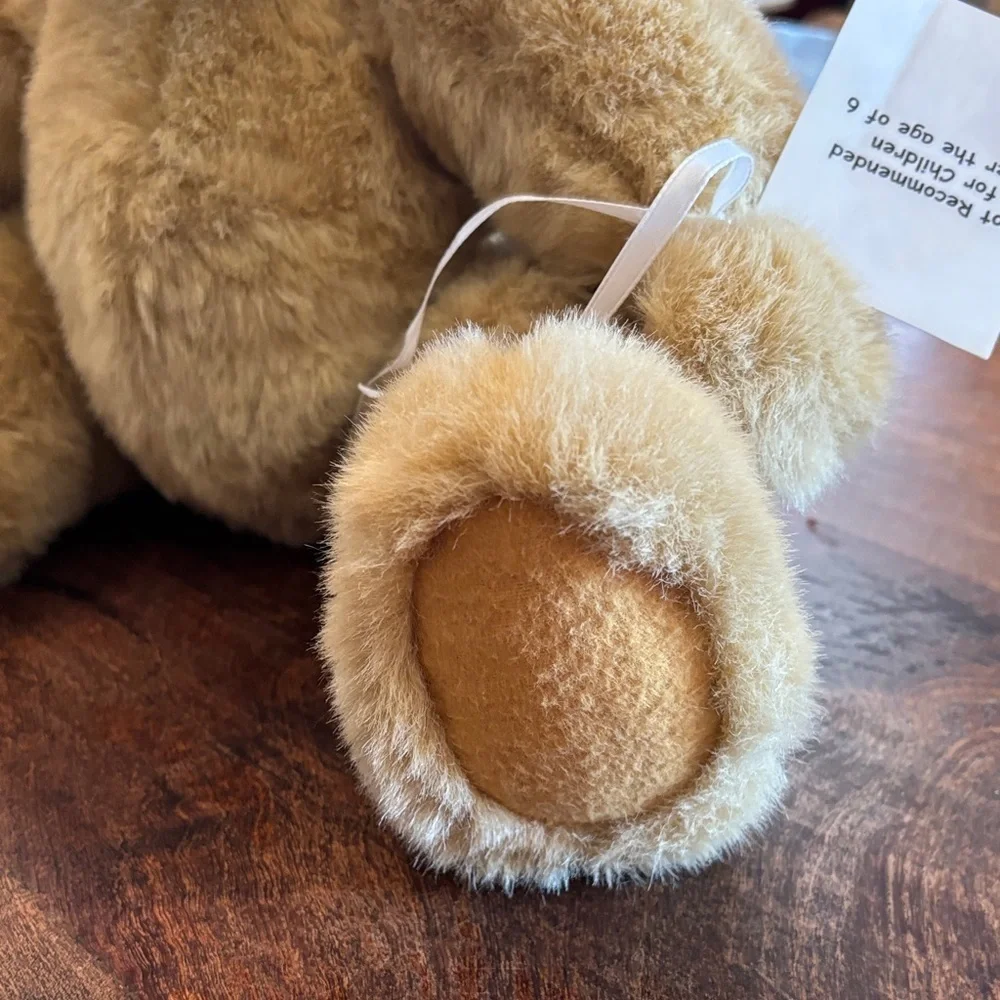 Plush Tan Teddy Bear with movable arms, neck and legs 🧸